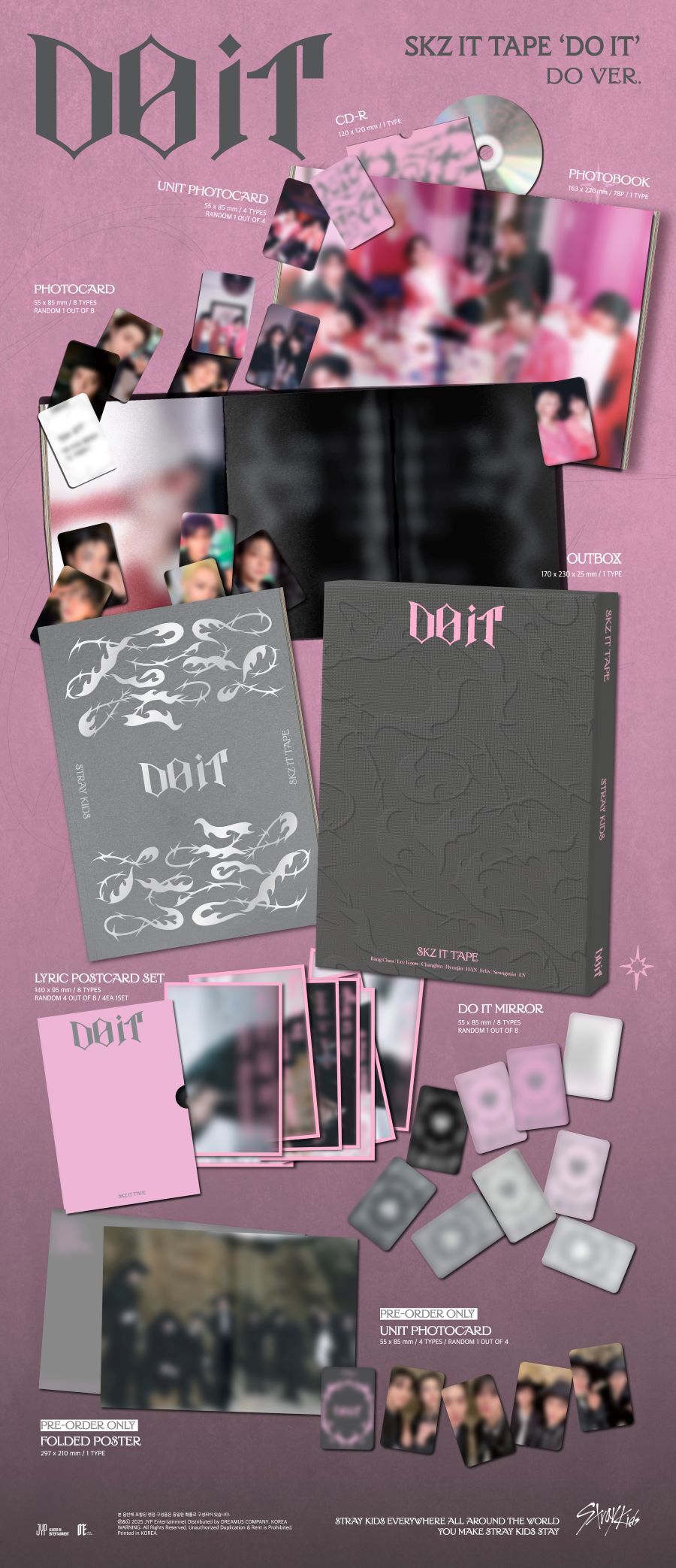 Qoo10] JYP Entertainment 【Online特典】【DO VER.】